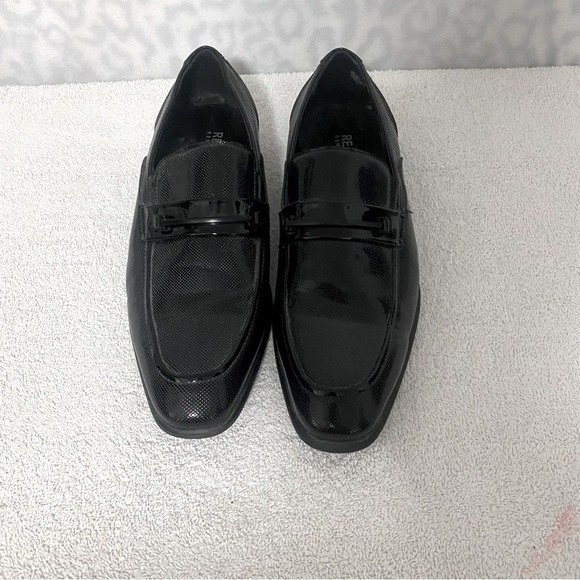 Kenneth Cole Reaction Men's Paxon Slip-Ons Black Size 9W Design 211962 EUC - Picture 2 of 7
